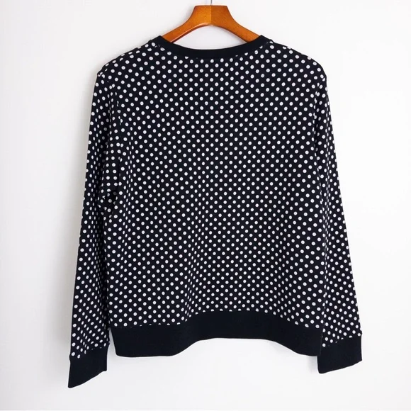 Kate Spade New York . Polka Dot Sweatshirt - Picture 7 of 7